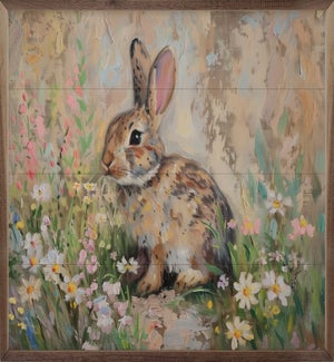 Spring Bunny By Nina Art